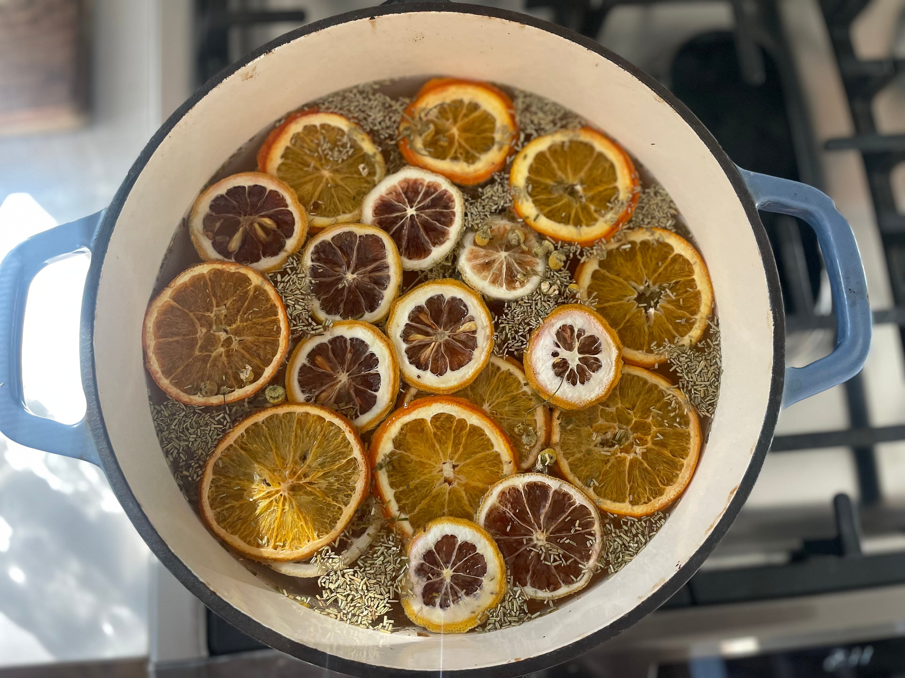 Stove Top Simmer Potpourri Rosemary & Citrus W/ a Mixture of Dried