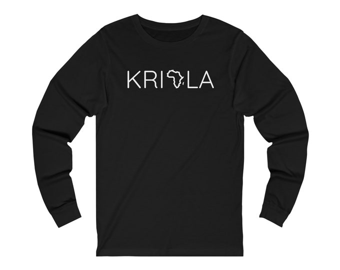 KRIOLA & Africa Long Sleeve Tee