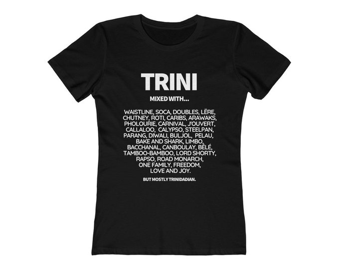 Trini Mixed with....(dopeness) T-Shirt - Trinidad - Gifts for Trinidadians