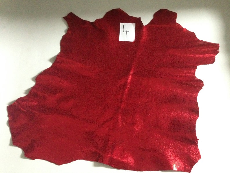 Italian leather Leather Genuine goat leather hide Leather material for sewing 1 mm