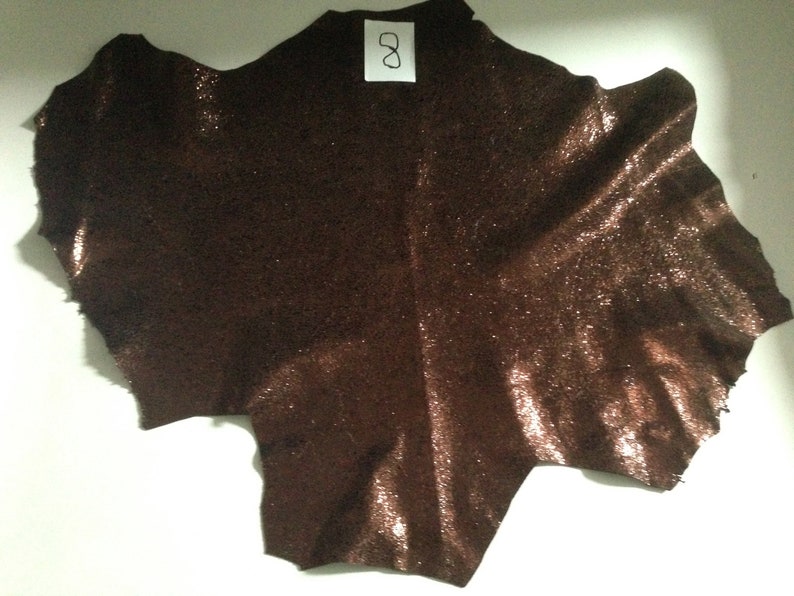 Italian leather Leather Genuine goat leather hide Leather material for sewing 1 mm