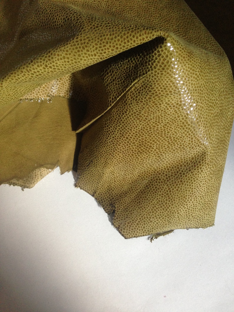 Italian leather Leather Genuine goat leather hide Leather material for sewing 1 mm