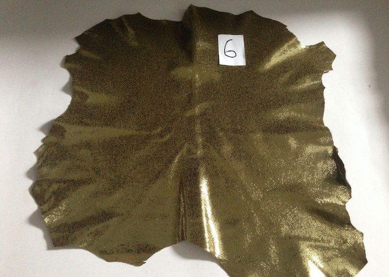 Italian leather Leather Genuine goat leather hide Leather material for sewing 1 mm