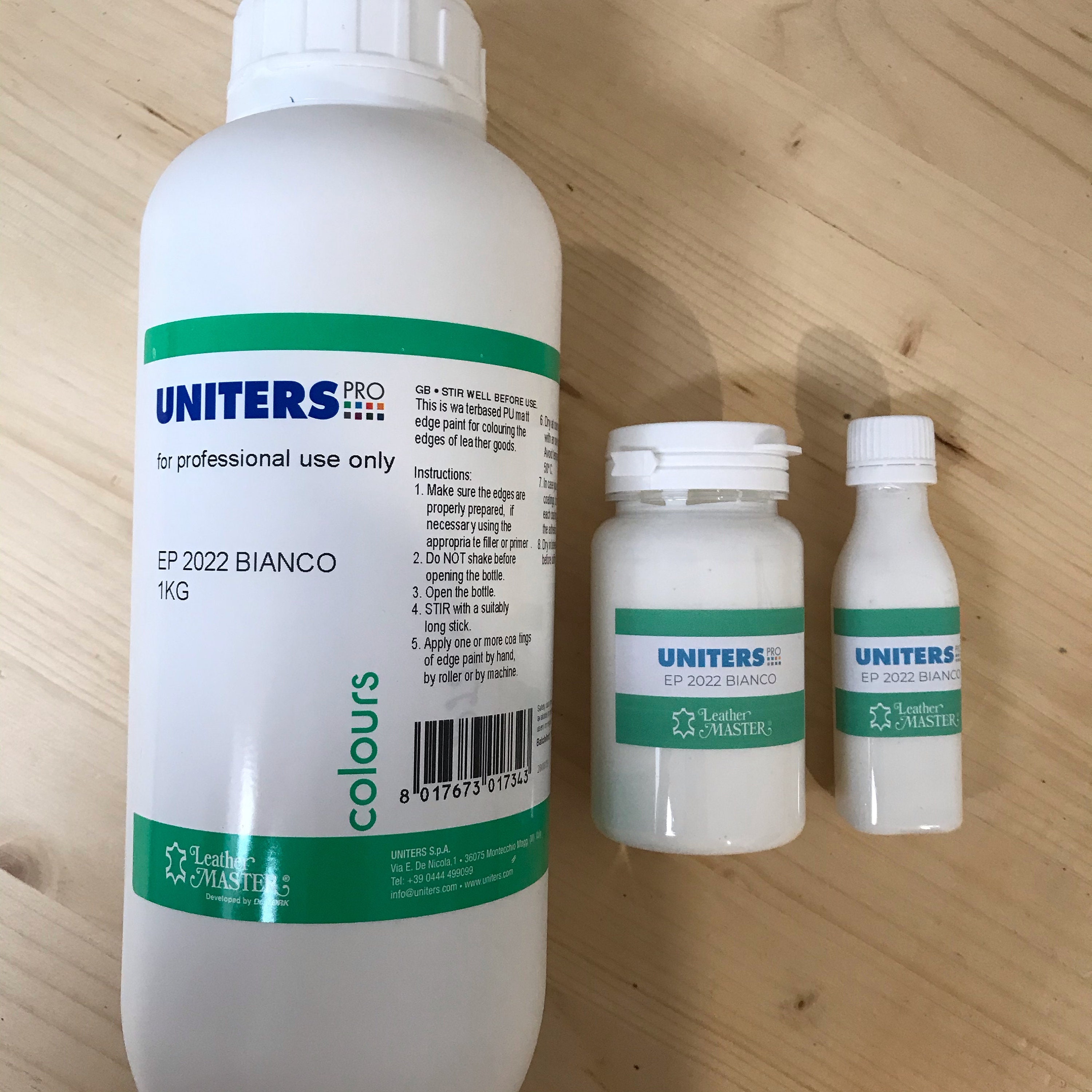 Uniters leather edge best sale paint