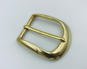 Belt Buckle , 35 mm SOLID BRASS,Made in Italy,cod 9904