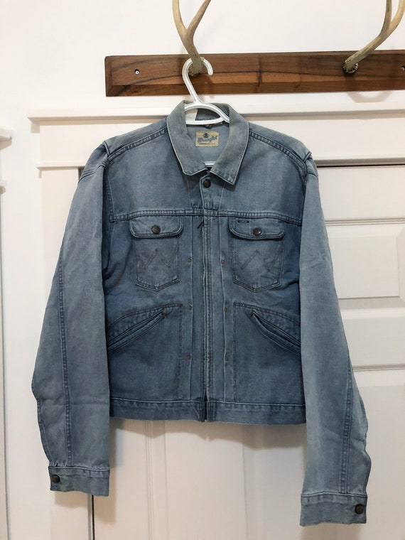 Wrangler Blue Bell Pleated Zip Repro