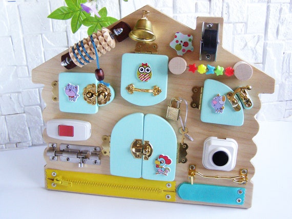 kids latch board