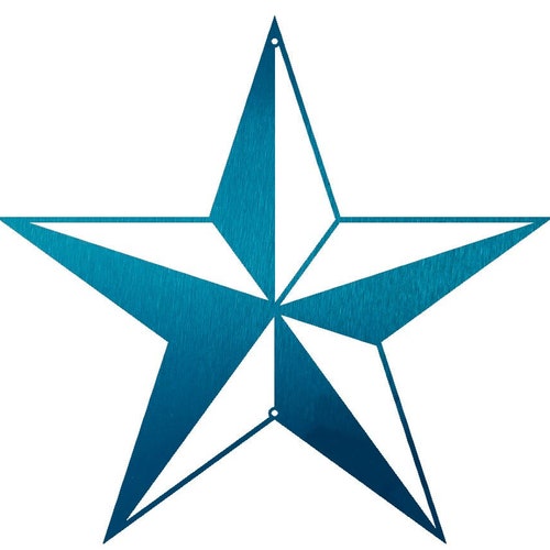 Nautical Star Metal Wall Art Steel Outdoor Decor Etsy