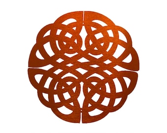 Celtic Knot Historical Irish Home Metal Wall Art