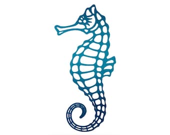 Coastal Sea Horse Ocean Beach Metal Art Steel Wall Decor