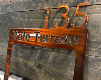 Address Yard Sign Etsy