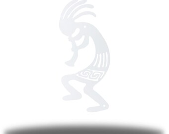 Kokopelli Figure Southwest Native American Outdoor Metal Wall Art