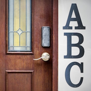 Metal Letters of the Alphabet | Individual Steel Letters