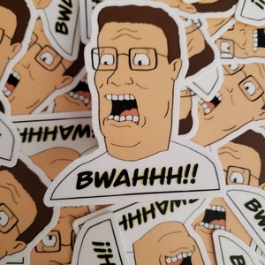 Hank Hill sticker