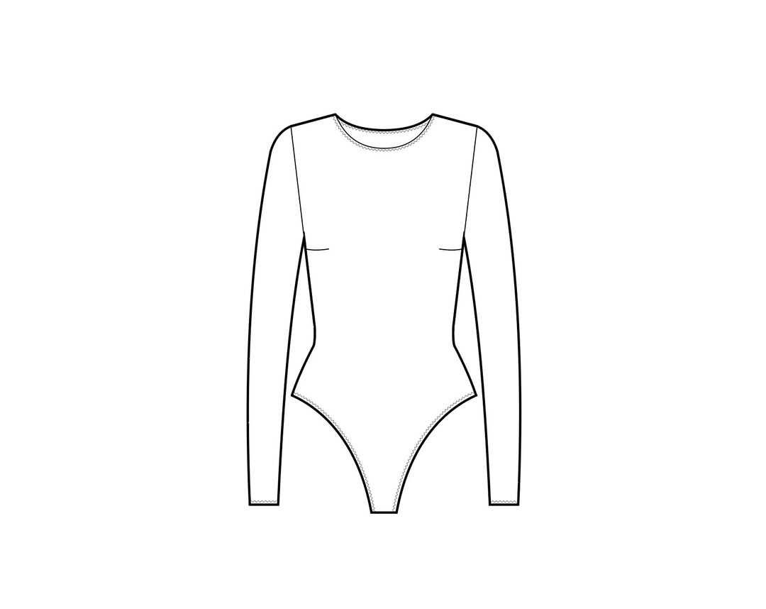 Merlon Pattern Merlin Bodysuit PDF Sewing Pattern: Sizes 32-56, Cups AA-I - Etsy
