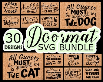 Download Door Mat Svg Etsy PSD Mockup Templates