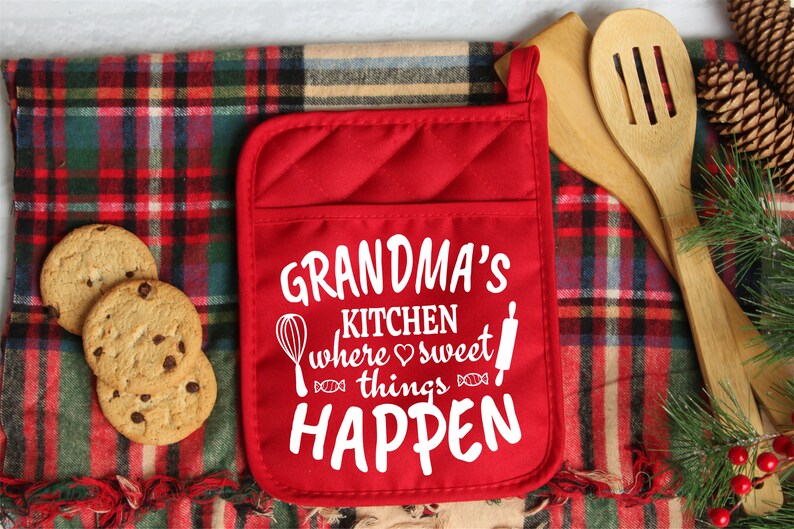 Download Grandma's Kitchen Where Sweet Things Happen SVG Pot | Etsy