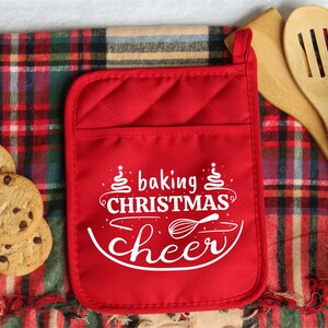 Christmas Pot Holder SVG Bundle Cooking SVG Baking SVG Files - Etsy