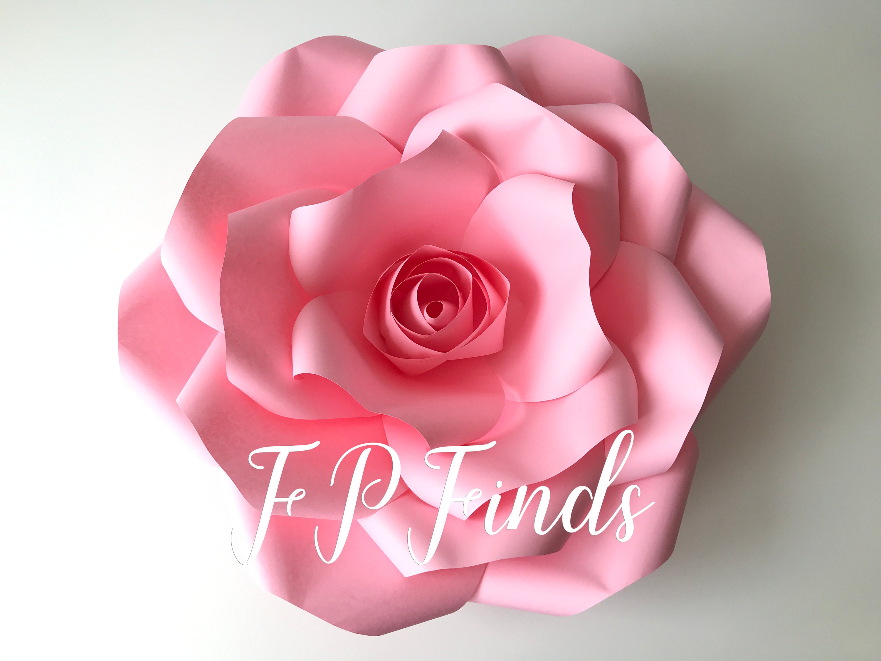 DIY Paper Flower Template In SVG And PDF Printable Petal Template For 