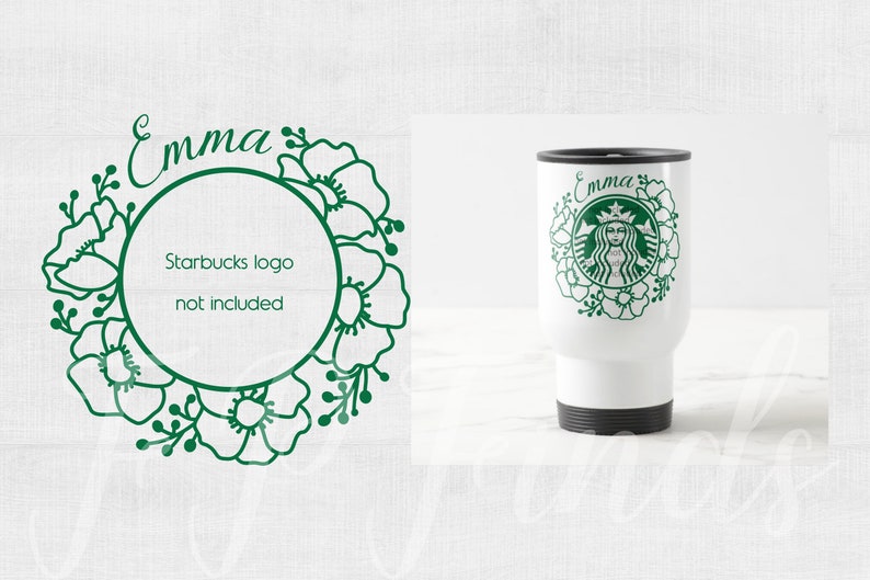 Free Free 304 Flower Around Starbucks Logo Svg SVG PNG EPS DXF File