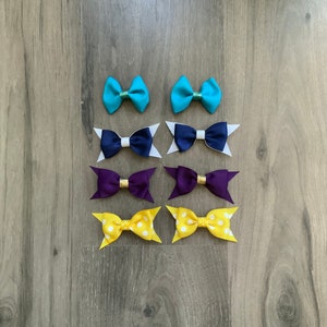 Pig Tail Bows Set, Pig Tail Sets, Bows