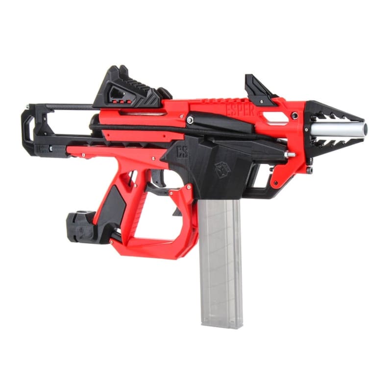 Worker F10555 No.213 DIY Esper Sword Crossbow Blaster Color Red Black