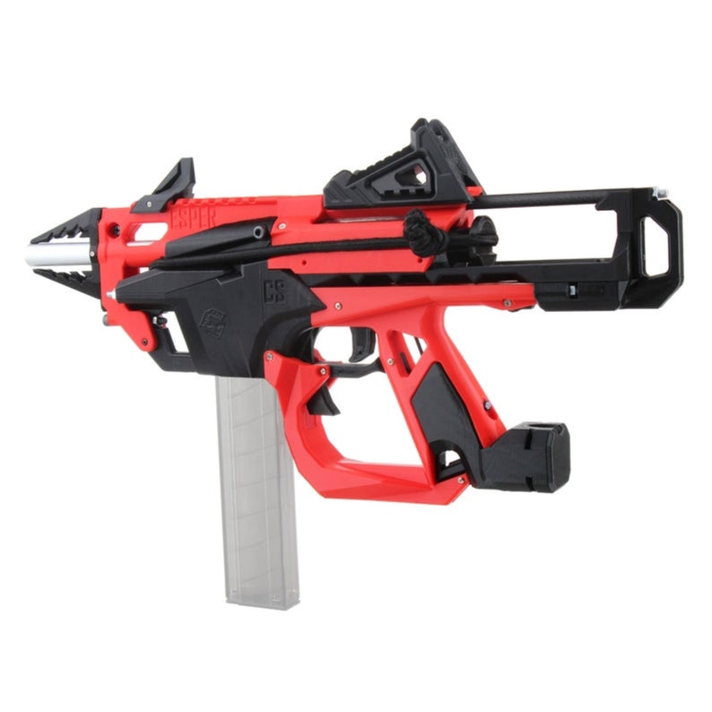 Worker F10555 No.213 DIY Esper Sword Crossbow Blaster Color Red Black