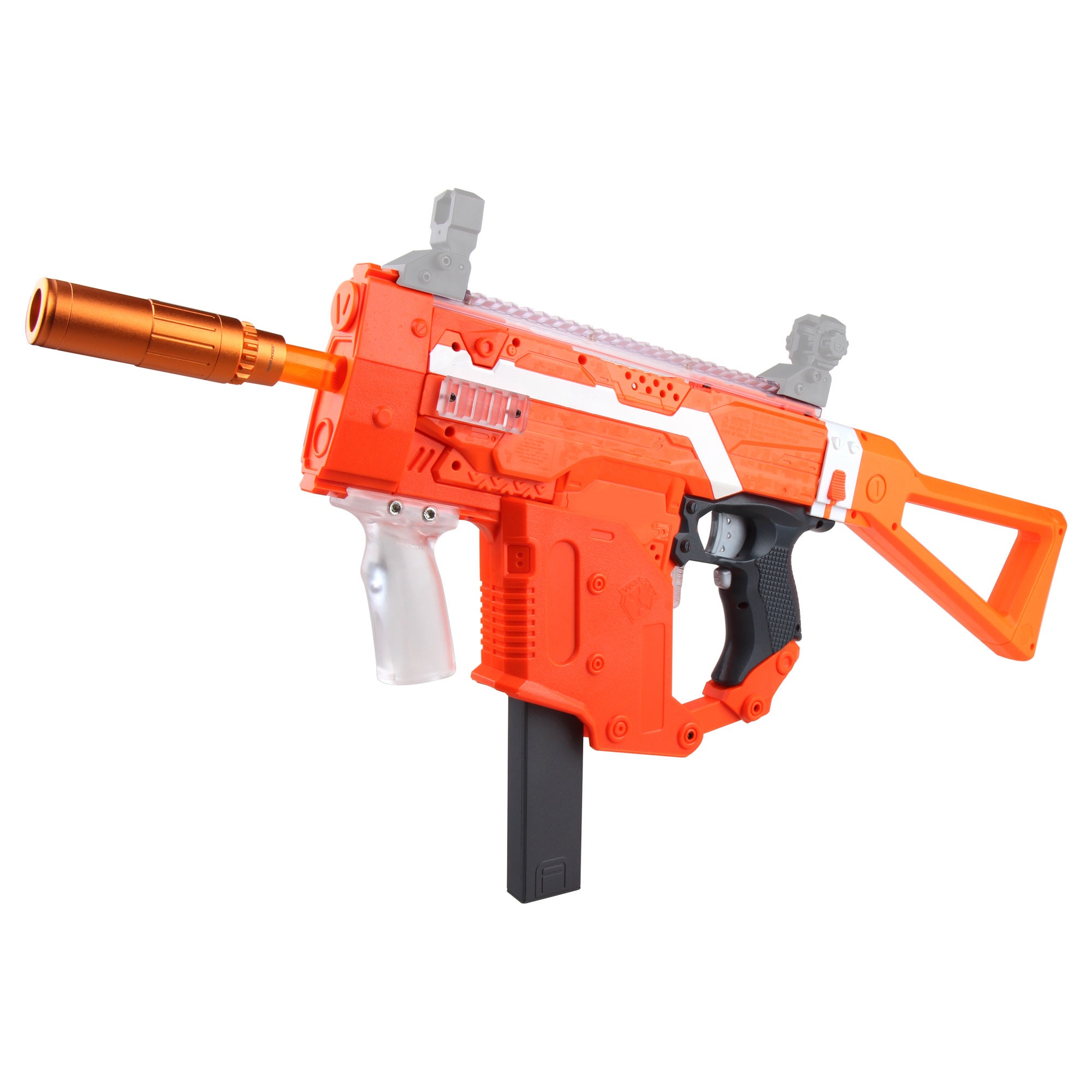 Kriss Vector Kit Combo 12 Items Set for Nerf STRYFE Orange - Etsy Israel