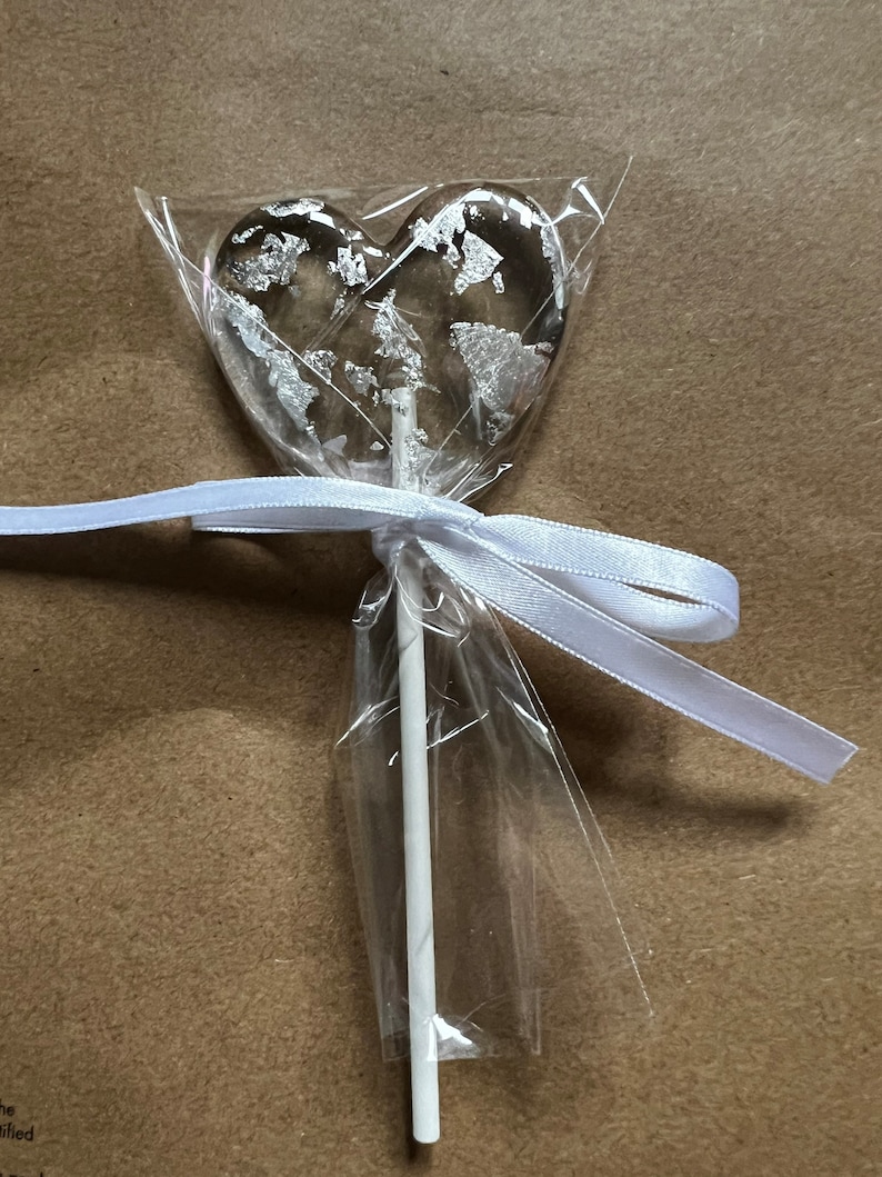 Handmade Lollipops for Wedding Favours, Baby Shower Gifts etc Pack of 10 Sugar Free, Gluten Free, Vegan, natural sweet flavour 画像 9