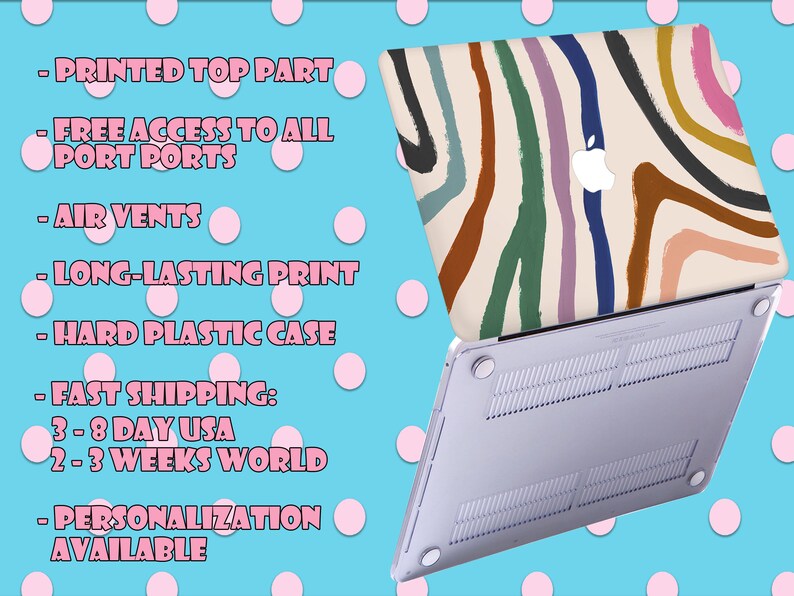 Abstract MacBook Air 13 Case Painting MacBook Pro 13 Case Etsy