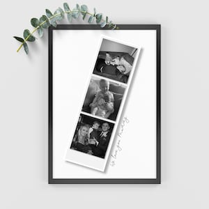 Personalised Polaroid Picture Collage Memorable Gift for Mum, Mothers Day Gift, Gift for Her, Mummy Gift, Mummy Birthday photo Print