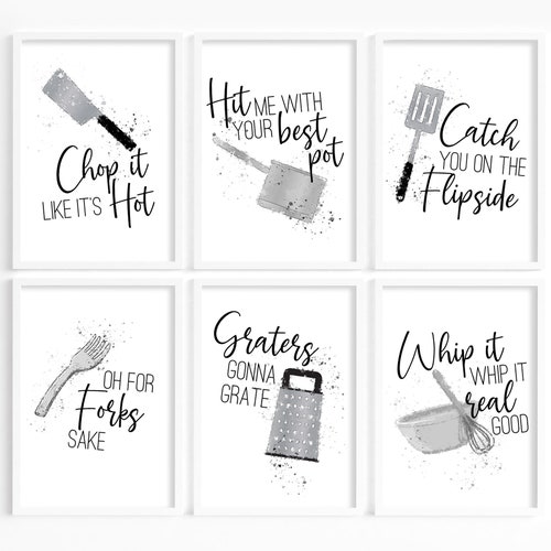 Kitchen Prints Funny Kitchen Quotes Kitchen Utensil Prints - Etsy Canada Kitchen Prints Funny Kitchen Quotes Kitchen Utensil Prints - Etsy Canada