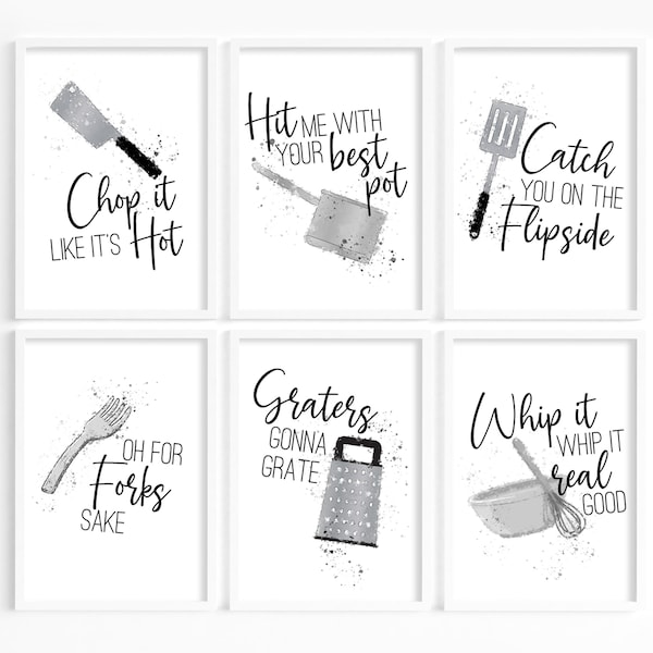 Kitchen Prints Etsy UK
