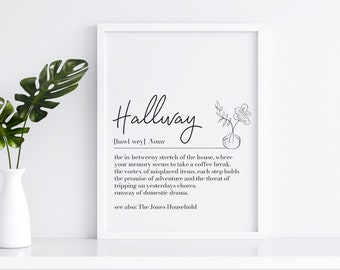 Definición de pasillo: Decoración divertida para el hogar (PDF disponible)