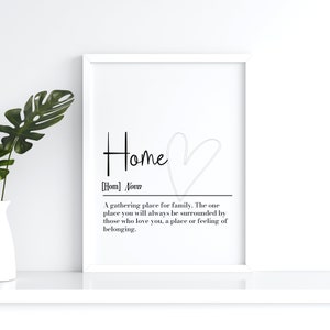 Definizione di stampa di casa, stampe per la casa, decorazioni da parete per la casa, decorazioni per il soggiorno, stampe per il soggiorno, stampe per il corridoio, la casa è dove l'arte murale, casa