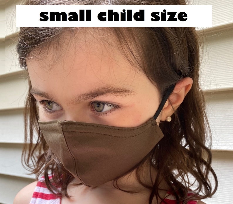 Kids Custom Face Masks Two Kids Sizes Available Kids Etsy