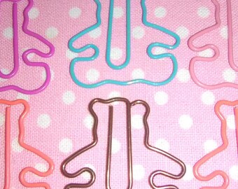 Teddy Bear Paper Clips, Adorable, Teddy Bear Paper Clips, Office Supplies, Scrapbooking, Bookmarks