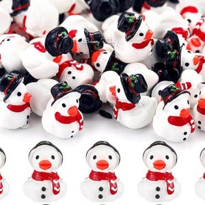 Snowman Ducks, Mini Snowman Ducks, Holiday Ducks, Landscapes, Fairy Gardens, Winter Ducks