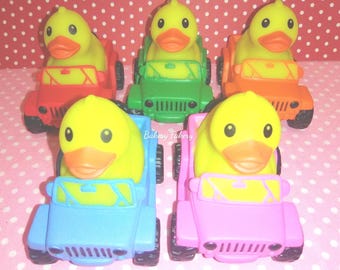 Jeeper Duck, Off Road, Car, Truck Duck, Pretty Colors, Rubber Duck Jeep, Novelty, Cruise Ducks