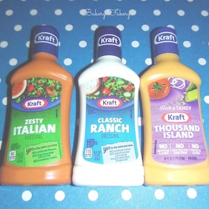 Mini Salad Dressing - Etsy