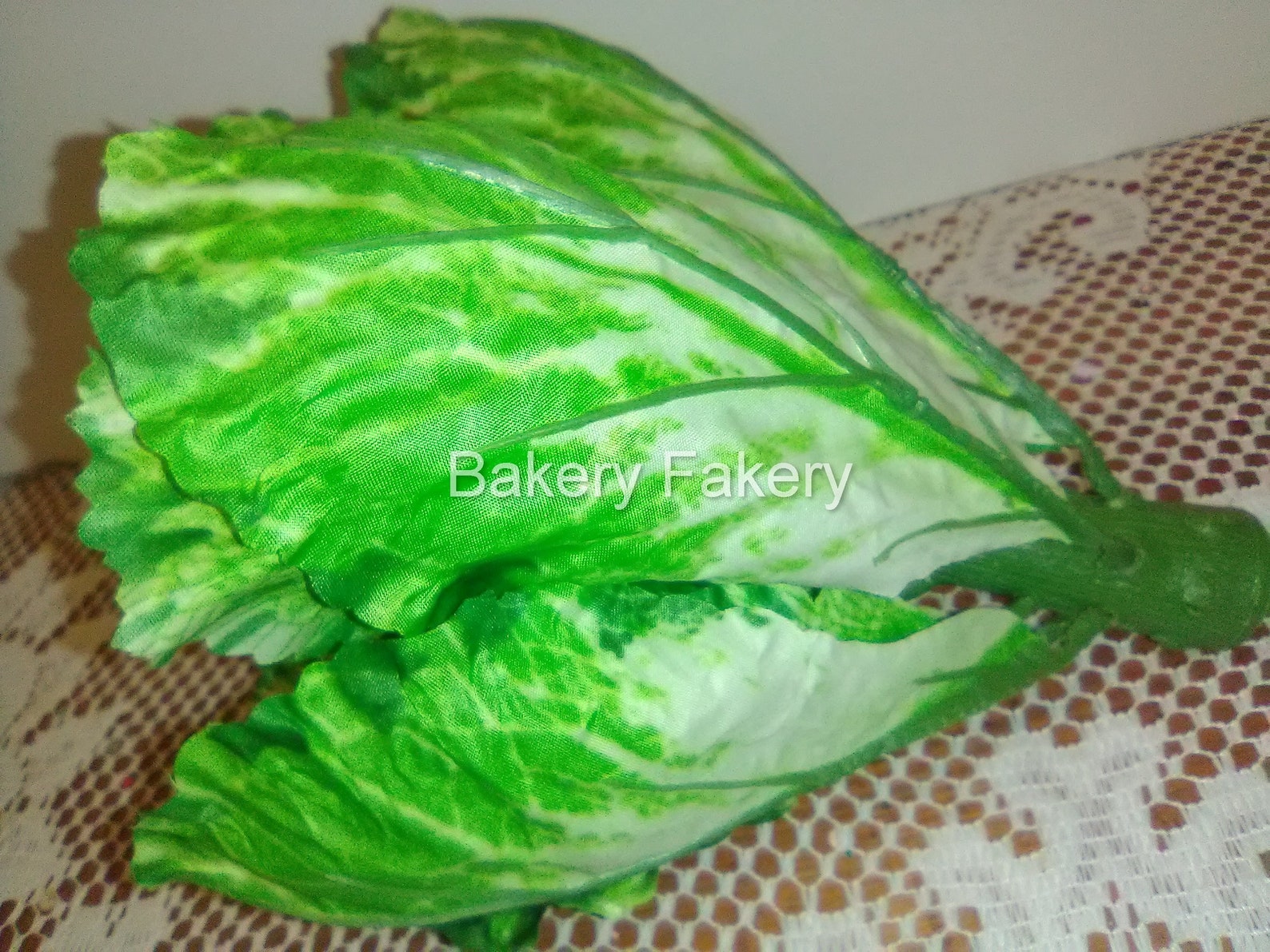 Fake Lettuce Faux Salad Bunch of Faux Lettuce Leaves Kitchen Etsy