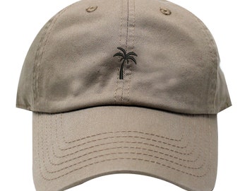 Graphic Vintage Cali Beach Palm Tree Unisex Baseball Cap Summer Fishing Hats Adjustable Trucker Caps Dad-Hat