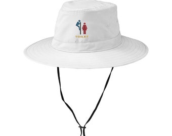Funny bucket hats with string Clearance