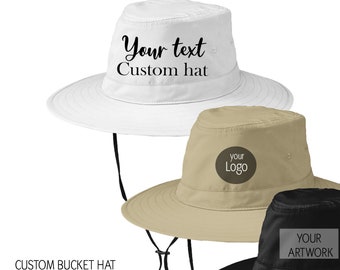 custom made bucket hats