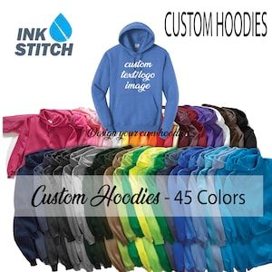 personalized hooded sweatshirts