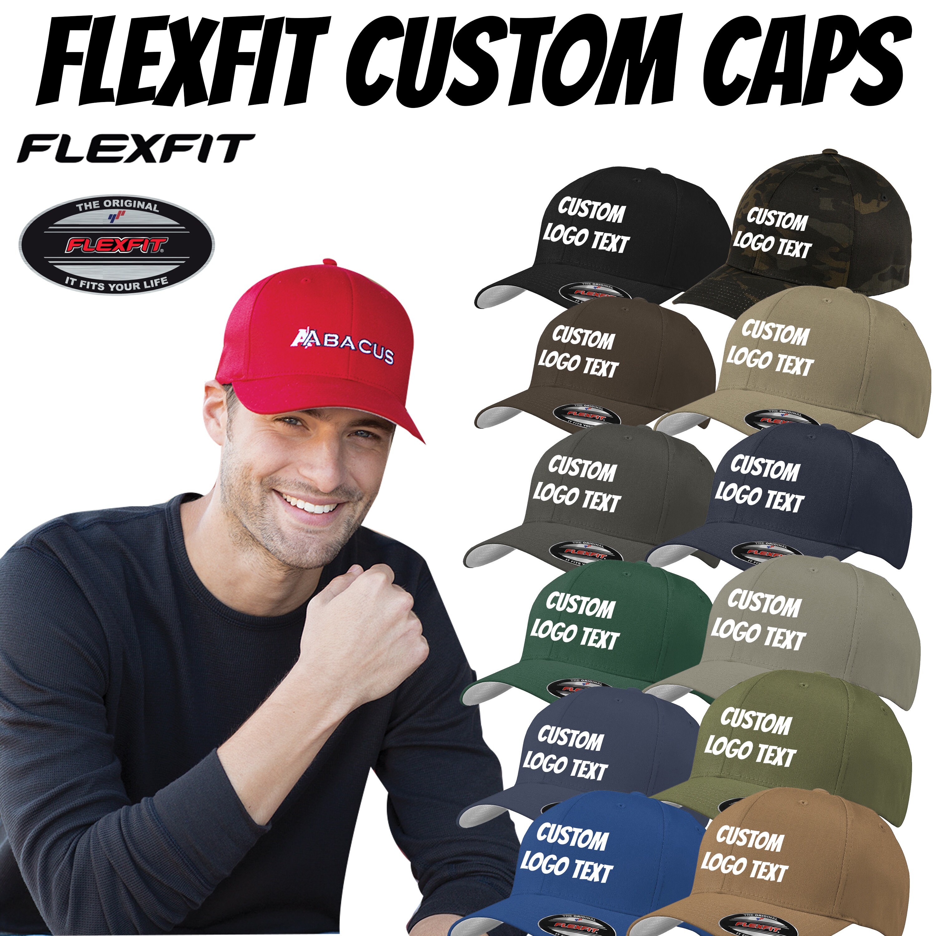 Create your own flexfit hat Clearance
