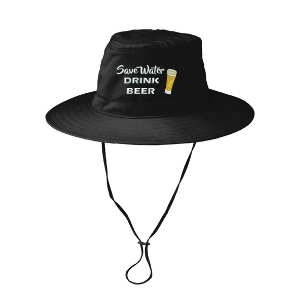 Drink Beer Summer Embroidered UPF 