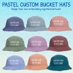 Customized Embroidered Bucket Hat 