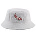 Ink Stitch 1500 Adult & Kids Unisex Koi Fish Embroidered Summer Cotton Bucket Hats - 8 Colors 