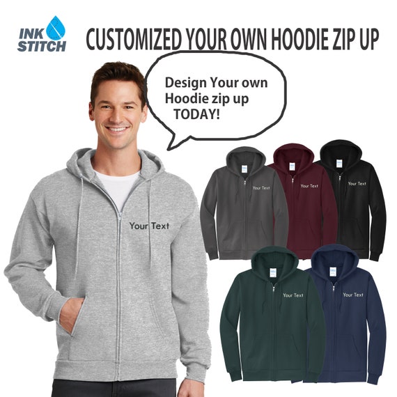 personalise your own hoodie
